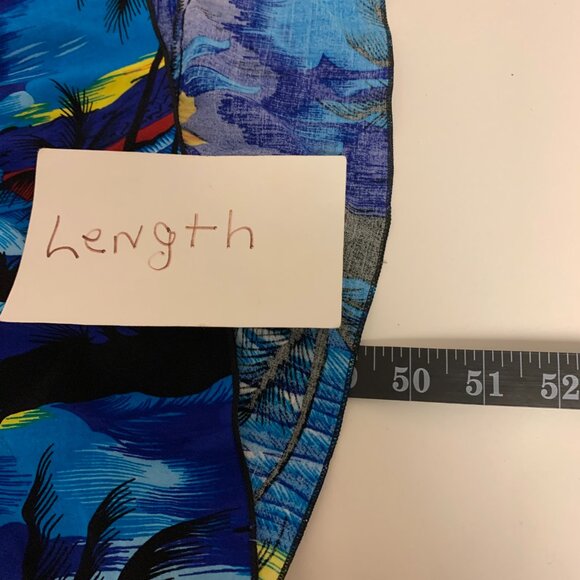 Hawaii Hangover Dress Womens SZ 2XL Midi Tropical Island Resort Vacation Artsy - Picture 7 of 10